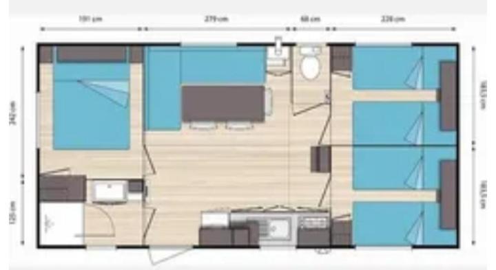 Camping La Dune Blanche Camiers Eksteriør bilde
